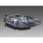 FARO FANALE PROIETTORE SX 2H1 C/MOTOR ELETT IND DIREZ BIANCO FIAT BRAVO 01/10> MAGNETI MARELLI