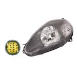 FARO FANALE PROIETTORE DX H4 C/MOTOR EL FIAT GRANDE PUNTO 09/05>PARAB GRIGIA