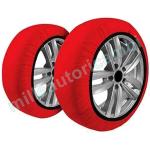 SET 2 CALZE DA NEVE IN TESSUTO  TAGLIA XL PER AUTO SUV OMOLOGATE NORMATIVA EUROPEA EN 16662-1